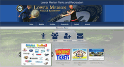 Desktop Screenshot of lowermerionrec.com